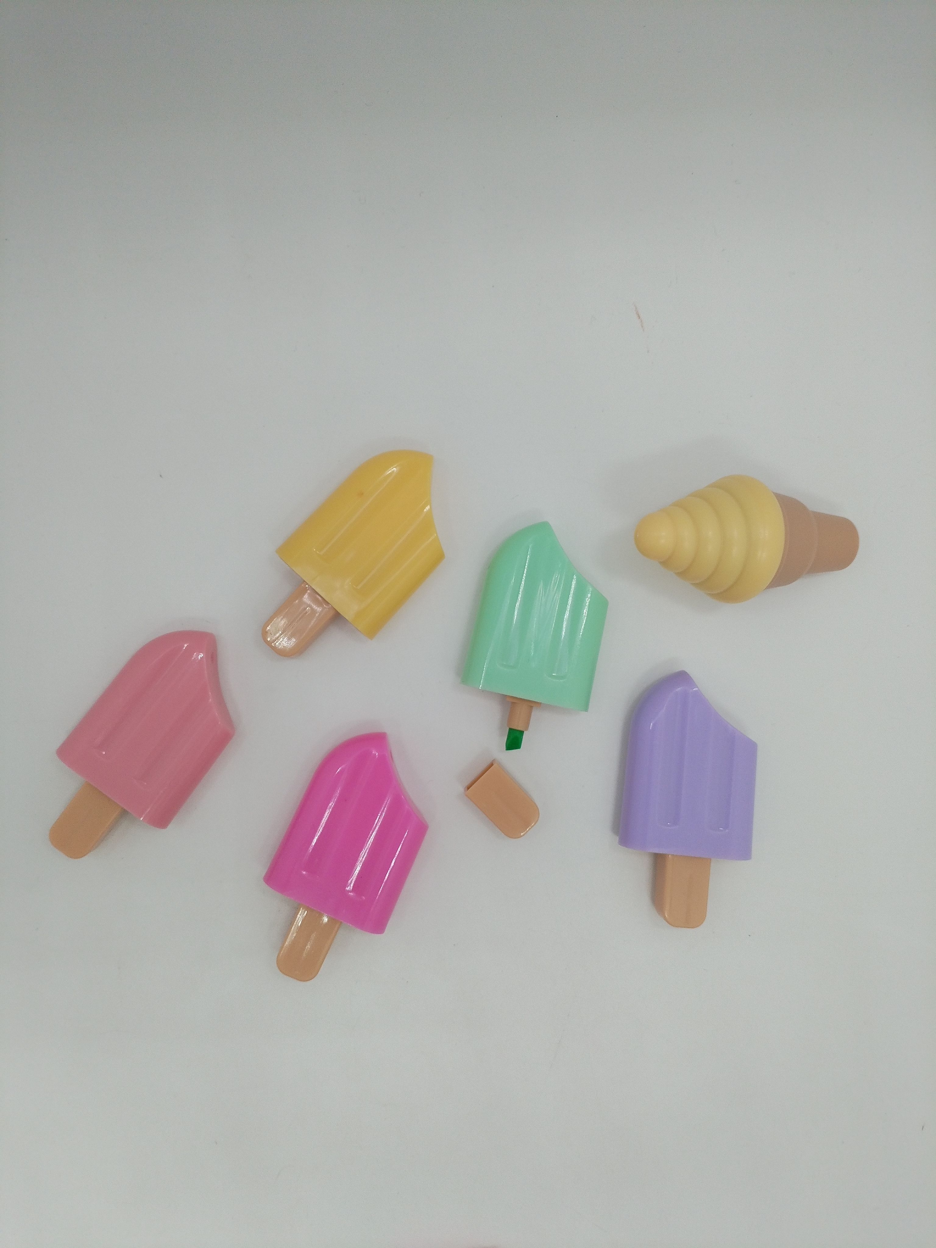 popsicle mini highlighter set